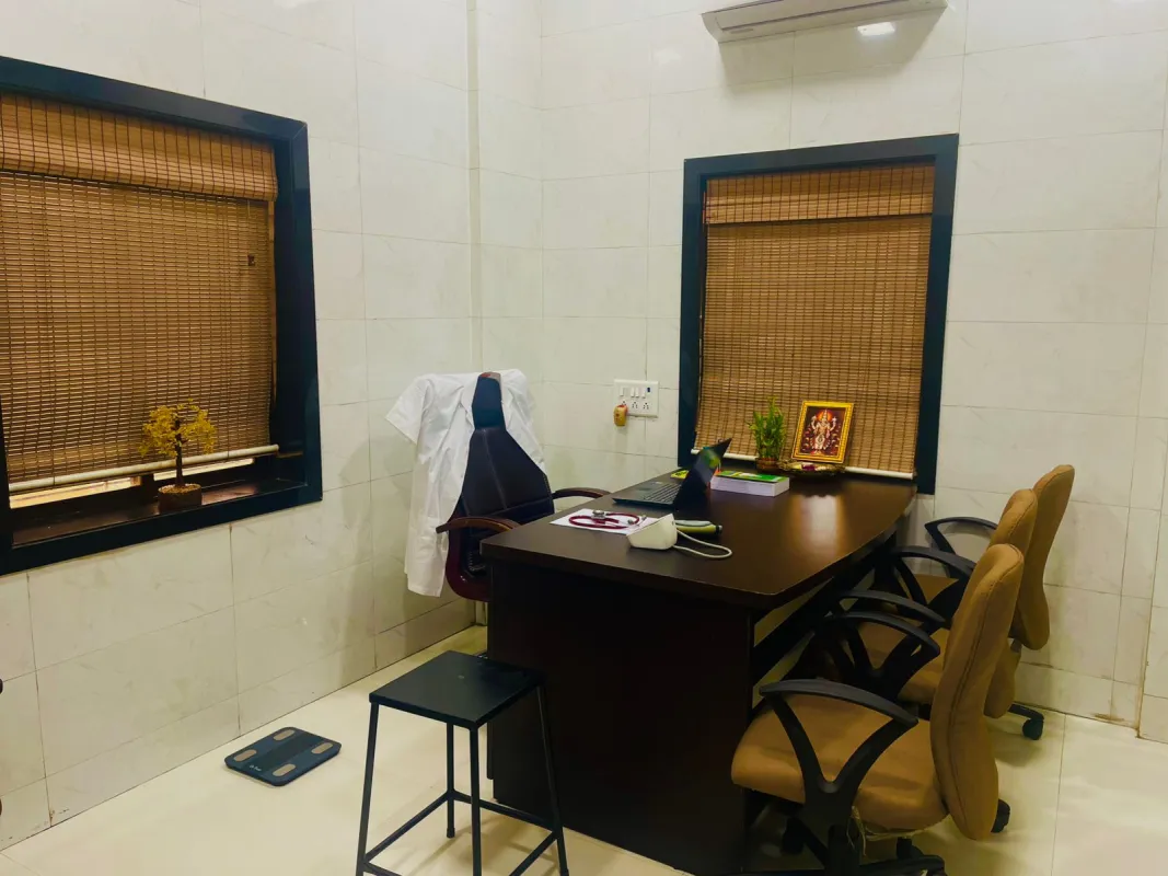 Ayurvedic herbs and oils display